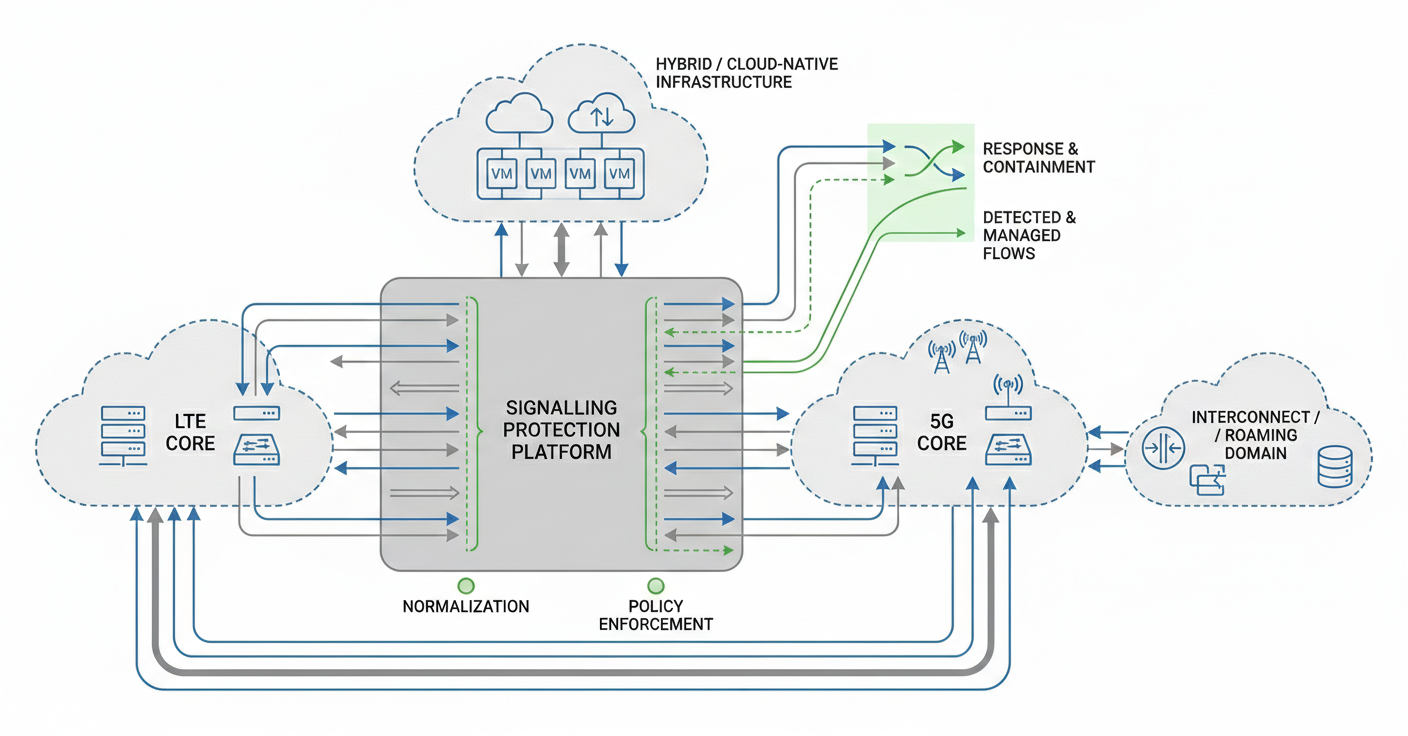 A comprehensive platform for modern signalling and control-plane security
